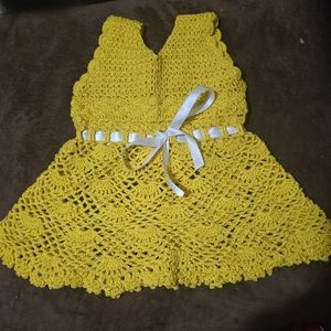 Baby Dress, Crochet handmade,